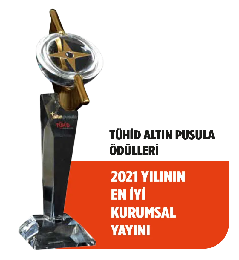 Tuhid Altın Pusula 2021 En İyi Kurumsal Yayını